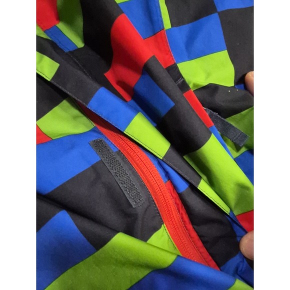 The North Face Hyvent Hooded Colorblock Lined Shell Rain/ski Youth XL (18/20) - Picture 9 of 16